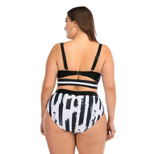 将图片加载到图库查看器，Women Push Up Bikini Sets Swimwear Women Swimsuit  Plus Larges Size Bathing Swimming  Suits Beachwear Women's Swimsuits Halter Push Up Bikini Two Piece Bathing Suits Women Plus Size Bikini
