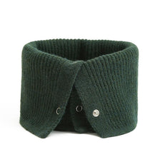 Load image into Gallery viewer, Women Ring Scarf Warm Collar Solid Winter Button Neck Scarves Unisex Magic Infinite Snood Face Cover Female Knitted Bandana Women Winter Neck Warmer Gaiter Double-Layer Soft Fleece Lined Thick Knit Circle Scarf Windproof
