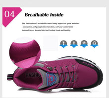 将图片加载到图库查看器，Women Running Air Cushion Athletic Sneakers Walking Breathable Sport Lace Up Hight Platform Casual Shoes Womens Mesh Sneakers Fashion Tennis Breathable Walking Gym Work Shoes
