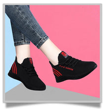 将图片加载到图库查看器，Women Running Shoes Air Mesh Sneakers Breathable Soft Light Woman Sport Shoes Walking Jogging Casual Shoes Breathable Walking Mesh Flats Sport Running Sneakers

