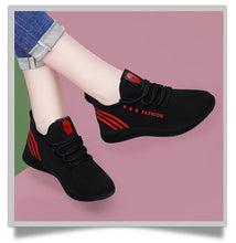 将图片加载到图库查看器，Women Running Shoes Air Mesh Sneakers Breathable Soft Light Woman Sport Shoes Walking Jogging Casual Shoes Breathable Walking Mesh Flats Sport Running Sneakers
