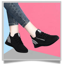 将图片加载到图库查看器，Women Running Shoes Air Mesh Sneakers Breathable Soft Light Woman Sport Shoes Walking Jogging Casual Shoes Breathable Walking Mesh Flats Sport Running Sneakers
