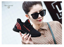 将图片加载到图库查看器，Women Running Shoes Air Mesh Sneakers Breathable Soft Light Woman Sport Shoes Walking Jogging Casual Shoes Breathable Walking Mesh Flats Sport Running Sneakers
