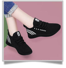 将图片加载到图库查看器，Women Running Shoes Air Mesh Sneakers Breathable Soft Light Woman Sport Shoes Walking Jogging Casual Shoes Breathable Walking Mesh Flats Sport Running Sneakers
