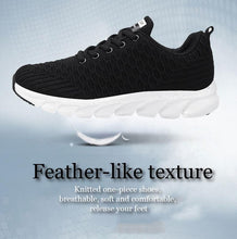 Load image into Gallery viewer, Women Running Sneakers Breathable Women Flat Shoes Lightweight Casual Lace-up Casual Light Sneaker Outdoor Breathable Mesh Fashion Sports Womens Sneakers

