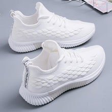 Load image into Gallery viewer, Women Running Sneakers Shoes Vulcanized Women's Casual Flats Elegant Soft Walking Shoes Breathable Non Slip Tennis Athletic Shoe For Casual Gym And  Work
