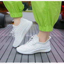 Load image into Gallery viewer, Women Running Sneakers Shoes Vulcanized Women's Casual Flats Elegant Soft Walking Shoes Breathable Non Slip Tennis Athletic Shoe For Casual Gym And  Work
