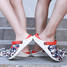 将图片加载到图库查看器，Women's Casual Clogs Breathable Sandals Home Slippers Summer Slip On Women Flip Flops Shoes Clogs Garden Clogs Shoes Beach Sneaker Work Summer Breathable Lightweight Quick Drying Sandals

