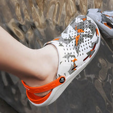 将图片加载到图库查看器，Women's Casual Clogs Breathable Sandals Home Slippers Summer Slip On Women Flip Flops Shoes Clogs Garden Clogs Shoes Beach Sneaker Work Summer Breathable Lightweight Quick Drying Sandals
