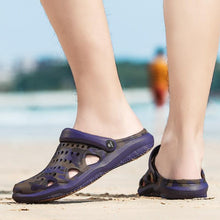 将图片加载到图库查看器，Women's Casual Clogs Breathable Sandals Home Slippers Summer Slip On Women Flip Flops Shoes Clogs Garden Clogs Shoes Beach Sneaker Work Summer Breathable Lightweight Quick Drying Sandals
