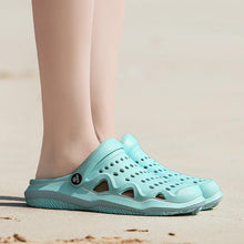 将图片加载到图库查看器，Women's Casual Clogs Breathable Sandals Home Slippers Summer Slip On Women Flip Flops Shoes Clogs Garden Clogs Shoes Beach Sneaker Work Summer Breathable Lightweight Quick Drying Sandals
