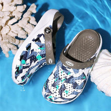 将图片加载到图库查看器，Women's Casual Clogs Breathable Sandals Home Slippers Summer Slip On Women Flip Flops Shoes Clogs Garden Clogs Shoes Beach Sneaker Work Summer Breathable Lightweight Quick Drying Sandals
