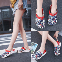 将图片加载到图库查看器，Women's Casual Clogs Breathable Sandals Home Slippers Summer Slip On Women Flip Flops Shoes Clogs Garden Clogs Shoes Beach Sneaker Work Summer Breathable Lightweight Quick Drying Sandals
