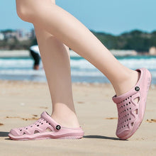 将图片加载到图库查看器，Women's Casual Clogs Breathable Sandals Home Slippers Summer Slip On Women Flip Flops Shoes Clogs Garden Clogs Shoes Beach Sneaker Work Summer Breathable Lightweight Quick Drying Sandals
