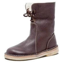 将图片加载到图库查看器，Women's Casual Shoes Sports Women's Flat Shoes High Top Elastic Boots Walking Shoes Trail Running Winter Boots Thermal Snow Outdoor Mid Calf Rain Booties With Warm Fur
