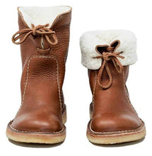 将图片加载到图库查看器，Women's Casual Shoes Sports Women's Flat Shoes High Top Elastic Boots Walking Shoes Trail Running Winter Boots Thermal Snow Outdoor Mid Calf Rain Booties With Warm Fur
