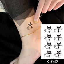Load image into Gallery viewer, Women's Different Stickers Tattoo Temporary Waterproof Neck Arm Leg Tattoo Colorful Design
