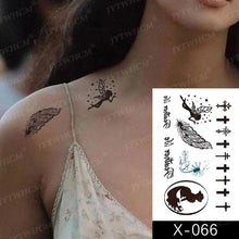 Load image into Gallery viewer, Women's Different Stickers Tattoo Temporary Waterproof Neck Arm Leg Tattoo Colorful Design
