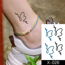 Load image into Gallery viewer, Women's Different Stickers Tattoo Temporary Waterproof Neck Arm Leg Tattoo Colorful Design
