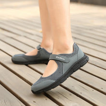 Load image into Gallery viewer, Women's Elegant Walking Shoes Flat Outdoor Comfortable Breathable Casual Soft Sole Lightweight Sport Running Fashion Breathable Mesh Womens Espadrilles
