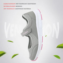 Load image into Gallery viewer, Women's Elegant Walking Shoes Flat Outdoor Comfortable Breathable Casual Soft Sole Lightweight Sport Running Fashion Breathable Mesh Womens Espadrilles
