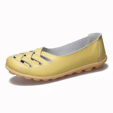 Load image into Gallery viewer, Women's Genuine Leather Flats Sandals Elegant Comfortable Soft Non Slip Design For Women
