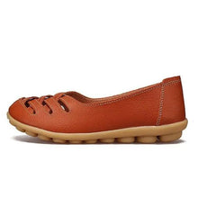 Load image into Gallery viewer, Women's Genuine Leather Flats Sandals Elegant Comfortable Soft Non Slip Design For Women

