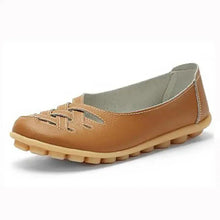 Load image into Gallery viewer, Women's Genuine Leather Flats Sandals Elegant Comfortable Soft Non Slip Design For Women
