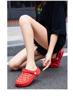 Load image into Gallery viewer, Women's Home Summer Flip Flops Sandals Luxury Men's Shoe Garden Clogs Summer Sandals Lightweight Non Slip Walking Sport Shoes Unisex Adults Clog For Pool Beach Yard
