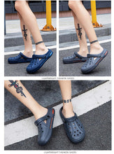 Load image into Gallery viewer, Women's Home Summer Flip Flops Sandals Luxury Men's Shoe Garden Clogs Summer Sandals Lightweight Non Slip Walking Sport Shoes Unisex Adults Clog For Pool Beach Yard
