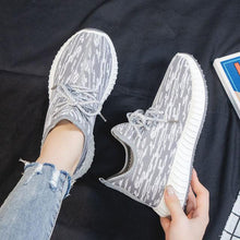 Load image into Gallery viewer, Women's Running Summer Woven Sports Sneakers Fashion Casual Shoe Breathable Mesh Walking Shoes Non Slip Lightweight Breathable Mesh Running Shoes Comfortable Design
