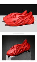 将图片加载到图库查看器，Women's Sandals Summer Hole Shoes Rubber Clogs Unisex Garden Shoes Beach Flat Sandals Water Sneaker Shoes For Walking Pool Yard Garden Breathable Unisex Shoes
