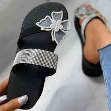 Load image into Gallery viewer, Women's Sandals Summer Slippers Elegant Butterfly Shoes Open Toe Fashion Comfortable Elegant Platform Shoes Pink Sandals For Women Dressy Modern Thick Platform Sandals
