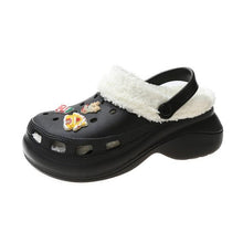 将图片加载到图库查看器，Women's Slippers Summer New Thick Soles Fashion Leather Shoes Flip Flops Women Clogs Winter Slippers Arch Support House Slippers Slip On Garden Shoes Warm Home Shoes
