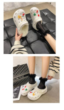 将图片加载到图库查看器，Women's Slippers Summer New Thick Soles Fashion Leather Shoes Flip Flops Women Clogs Winter Slippers Arch Support House Slippers Slip On Garden Shoes Warm Home Shoes
