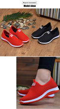 Load image into Gallery viewer, Women's Sneakers Espadrrilles Breathable Mesh Summer Shoes For Women Walking Solid Non Slip Casual Shoes Girls Tennis Slip On Sneakers Lightweight Comfortable Mesh Casual Sneakers
