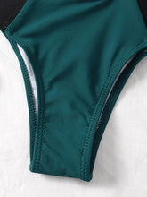 将图片加载到图库查看器，Women's Swimsuits Swimwear Patchwork Bikini Woman Push up Bikinis Swimsuit Bathing Suits Women Rave Neon Patchwork Bikini Swimsuit 2 Piece Cutout Molded Push Up Bathing Suit
