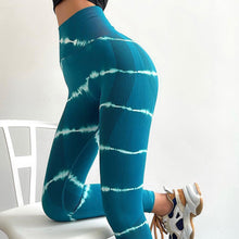 将图片加载到图库查看器，Women's Unique Yoga Pants Tummy Control High Waist Workout Running Seamless Yoga Pant High Elastic Sports Fitness Legging Women High Waist Gym Running Training Girl Tight Pants
