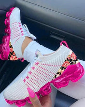 Load image into Gallery viewer, Women's Vulcanize Stylish Sneakers Fashionable Luxury Summer Air Cushion Sole Running Lightweight Mesh Tennis Sneaker Fashion Athletic Walking Shoes Elegant Design
