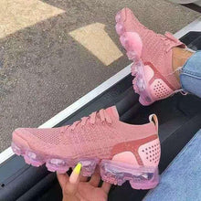 Load image into Gallery viewer, Women's Vulcanize Stylish Sneakers Fashionable Luxury Summer Air Cushion Sole Running Lightweight Mesh Tennis Sneaker Fashion Athletic Walking Shoes Elegant Design
