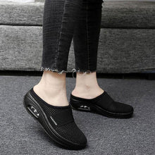 Load image into Gallery viewer, Women Sandals Fashion Platform Shoes Comfy Clogs Breathable Slippers Mesh Lightweight Footwear Air Cushion Platform Mesh Sneaker Sandals For Female Lightweight Beach Shoes
