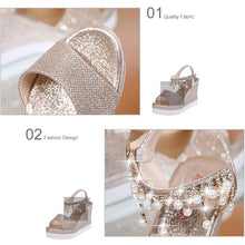 将图片加载到图库查看器，Women Sandals Summer Platform Sandals Buckle Strap Peep Toe Thick Bottom Modern Espadrille Sandals Platform Cross Buckle Strap Slingback Summer Open Toe Shoes

