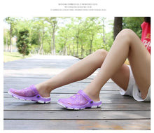 Load image into Gallery viewer, Women Sandals Summer Slippers New Women Outdoor Beach Casual Shoes Water Clogs Shoes Comfortable Slip-on Summer Beach Sandals For Women
