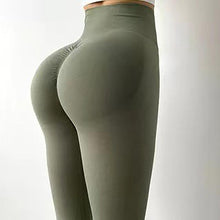 Load image into Gallery viewer, Women Seamless Leggings High Waist Elastic Push Up Leggings Women Lifting Leggings Seamless Workout Yoga Pants Fitness Solid Slim Sport Legging Pants Elegant Soft Female Leggings
