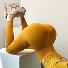 将图片加载到图库查看器，Women Seamless Yoga Pants High Waist Sports Gym Leggings Soft Elastic Women’s Leggings Seamless Shaping High-Waist Control Leggings Push Up Female Fitness Leggings Slim Workout Leggings
