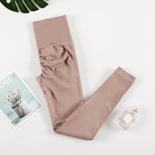 将图片加载到图库查看器，Women Seamless Yoga Pants High Waist Sports Gym Leggings Soft Elastic Women’s Leggings Seamless Shaping High-Waist Control Leggings Push Up Female Fitness Leggings Slim Workout Leggings
