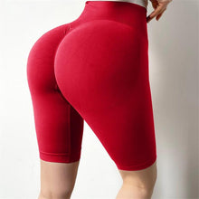 将图片加载到图库查看器，Women Seamless Yoga Pants High Waist Sports Gym Leggings Soft Elastic Women’s Leggings Seamless Shaping High-Waist Control Leggings Push Up Female Fitness Leggings Slim Workout Leggings
