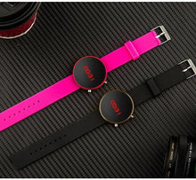 Load image into Gallery viewer, Women Sport Casual LED Watches Kids Mens Digital Clock Man Army Military Silicone Wrist Watch Digital Watch Large Face Military Sports Unisex Watches For Men Women LED Screen Casual Luminous Stopwatch
