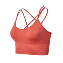 Load image into Gallery viewer, Women Sports Bra Sexy Brathable Sports Top Yoga Bra Push Up Top Female Gym Fitness Sports Underwear Female Seamless bra

