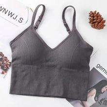 Load image into Gallery viewer, Women Sports Bra Sexy Brathable Sports Top Yoga Bra Push Up Top Female Gym Fitness Sports Underwear Female Seamless bra
